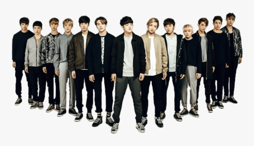 Seventeen-formation - Seventeen Tallest To Shortest, HD Png Download