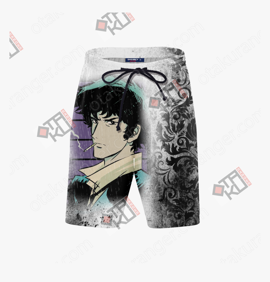 Cowboy Bebop Spike Spiegel Beach Shorts - Jotaro Star Platinum Hoodie, HD Png Download