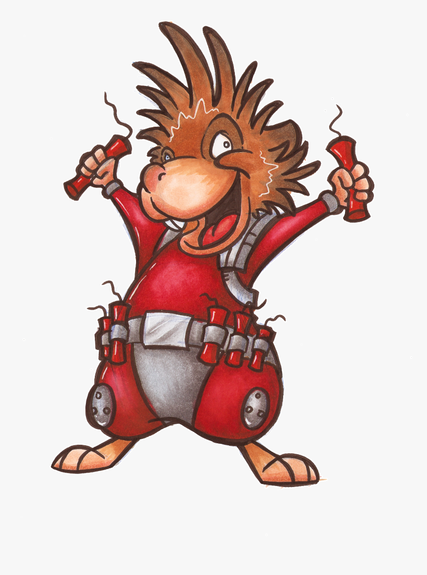 Final Design For Guinea Pig Sparkey - Cartoon, HD Png Download