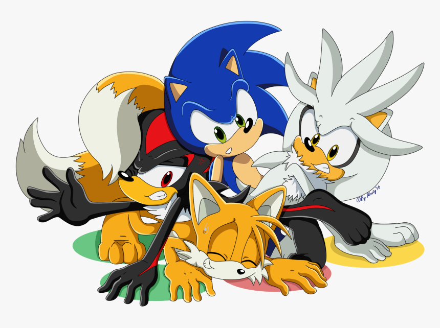 Transparent Twister Png - Sonic Tails And Shadow, Png Download