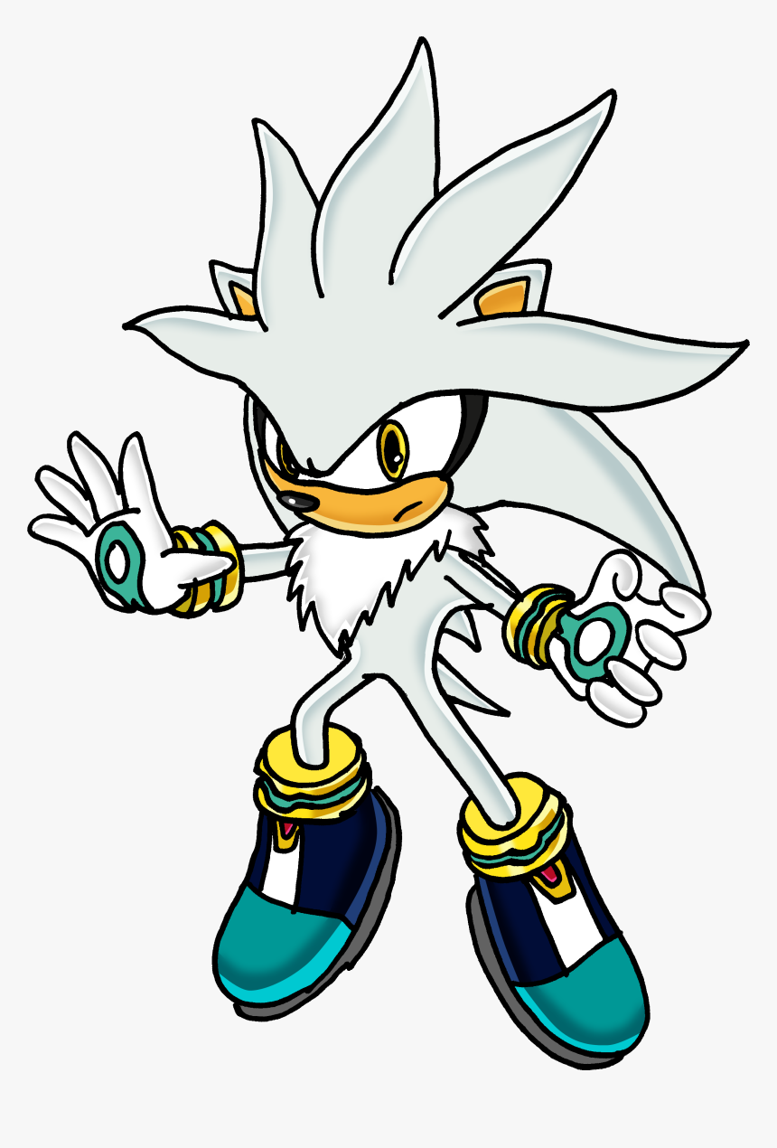 Silver The Hedgehog Png, Transparent Png