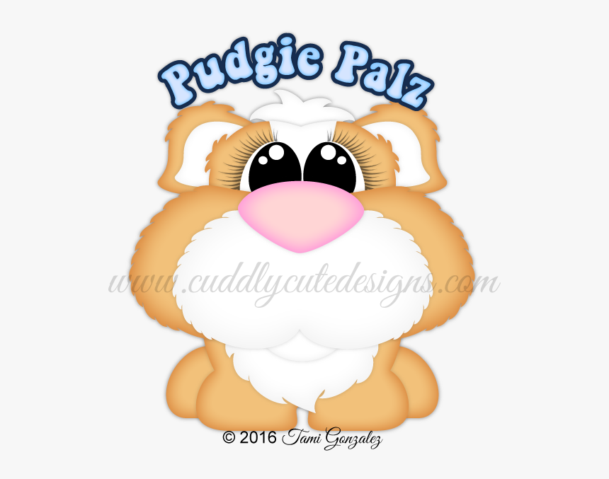Pudgie Palz Guinea Pig - Animal, HD Png Download