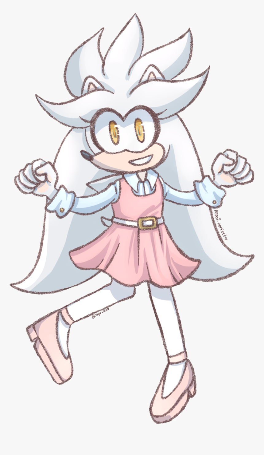 Lineart By Mod Egg, Colour By Mod Silver - Cartoon, HD Png Download