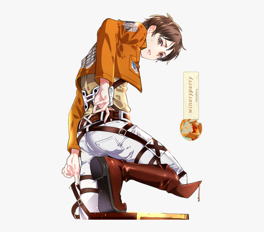 Transparent Aot Png - Eren Jaeger Png, Png Download