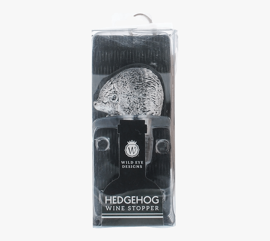 Hedgehog Bottle Stopper-silver - African Grey, HD Png Download