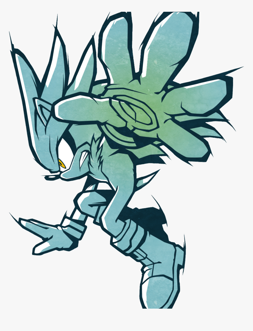 Silver The Hedgehog Logo, HD Png Download