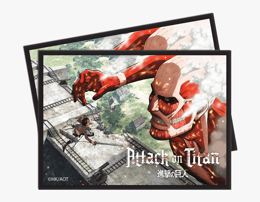 Attack On Titan Eren Wall , Png Download - Attack On Titan Card Sleeve, Transparent Png