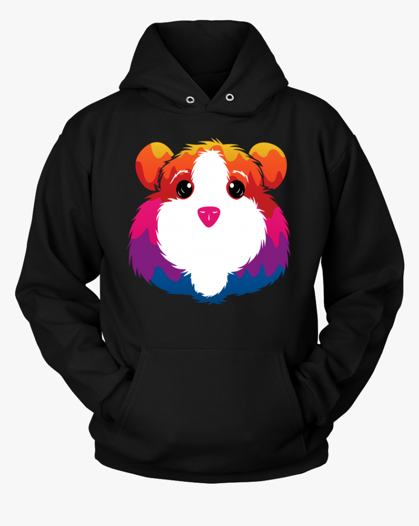 Guinea Pig Cute Pet Hamster Pets Animal Hoodie - T-shirt, HD Png Download
