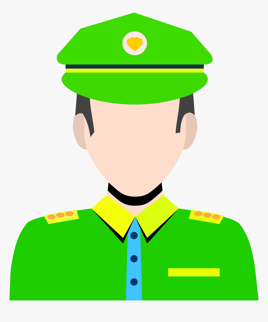 Traffic Police Vector, HD Png Download