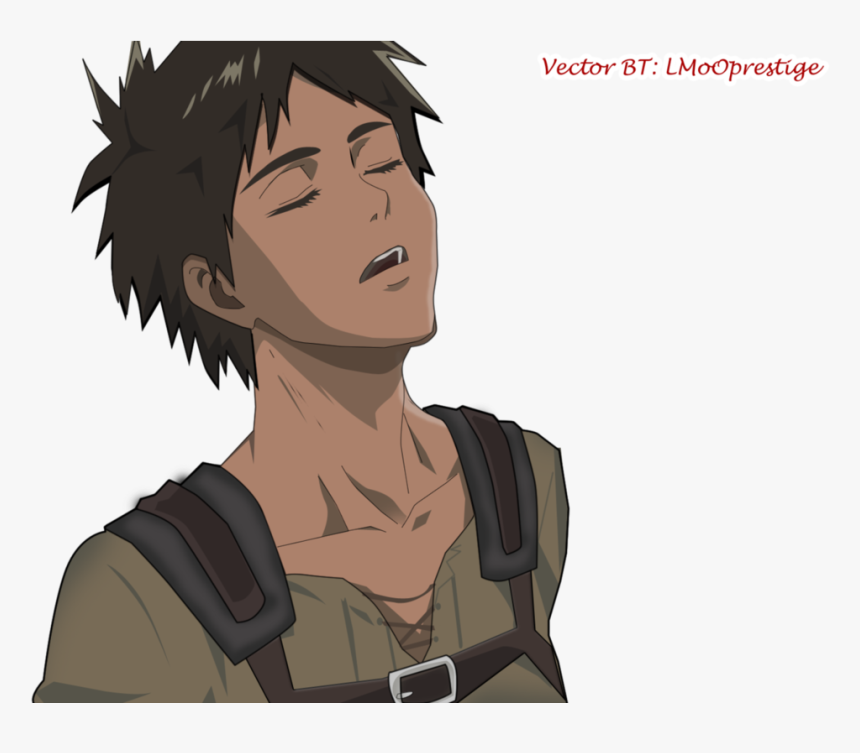 Eren Jaeger Transparent - Eren Jaeger Coming Out Of Titan, HD Png Download