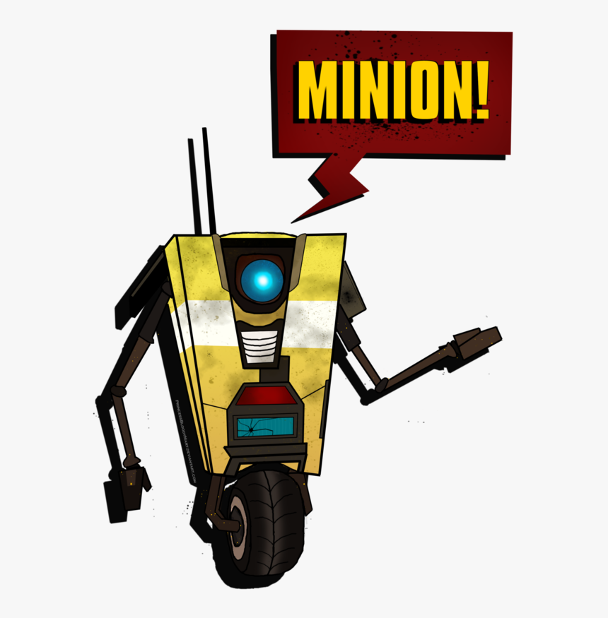 Borderlands 2 Claptrap Minion , Png Download - Claptrap Minion, Transparent Png