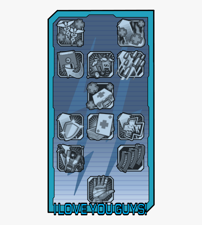 Borderlands Wiki - Claptrap I Love You Guys Skill Tree, HD Png Download