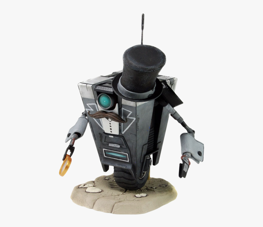 Borderlands Claptrap Gentleman, HD Png Download