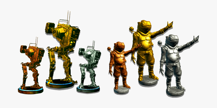 No Mans Sky Bot Items 9-7 - Figurine, HD Png Download