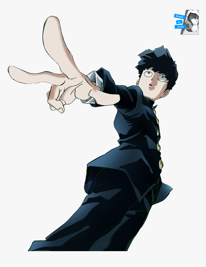 Mob Psycho 100 Render 04 V2 - Mob Psycho 100 Live Action Cast, HD Png Download
