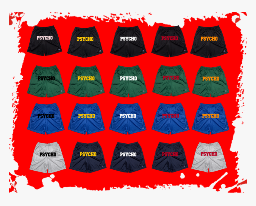 Image Of Champion Psycho Shorts - Pattern, HD Png Download