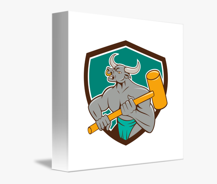 Transparent Sledgehammer Clipart - Sledge Hammer Cartoon, HD Png Download