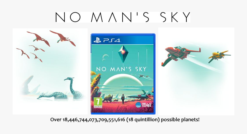 No Man's Sky Ps 4, HD Png Download