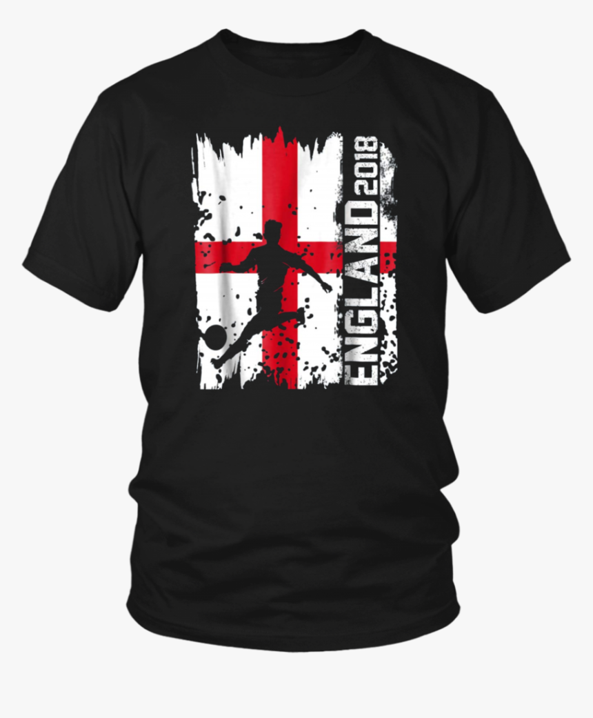 England Flag 2018 English Soccer Football Cup T-shirt - Larry Bernandez T Shirt, HD Png Download