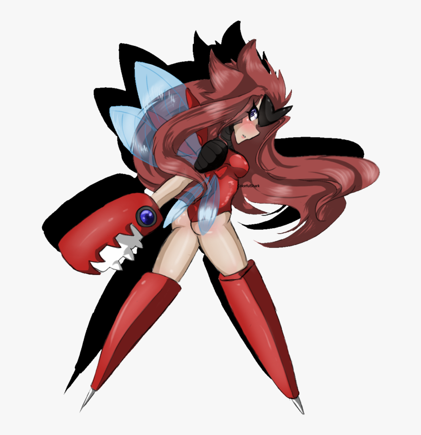 Mega Scizor By Colorfulshark - Mega Scizor Human, HD Png Download