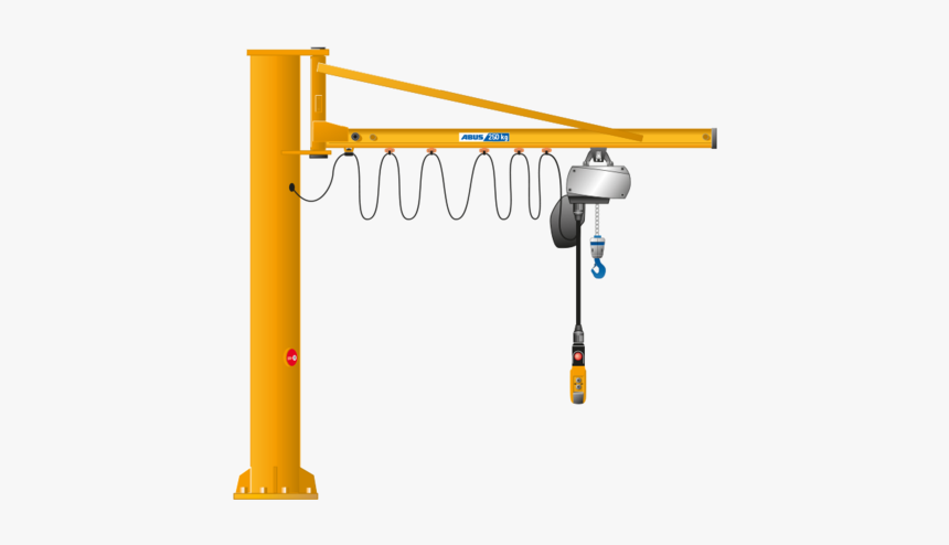 Pillar Jib Crane, HD Png Download