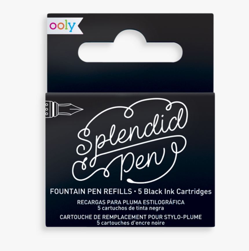 Ooly Fountain Pen Refill Pack - Calligraphy, HD Png Download