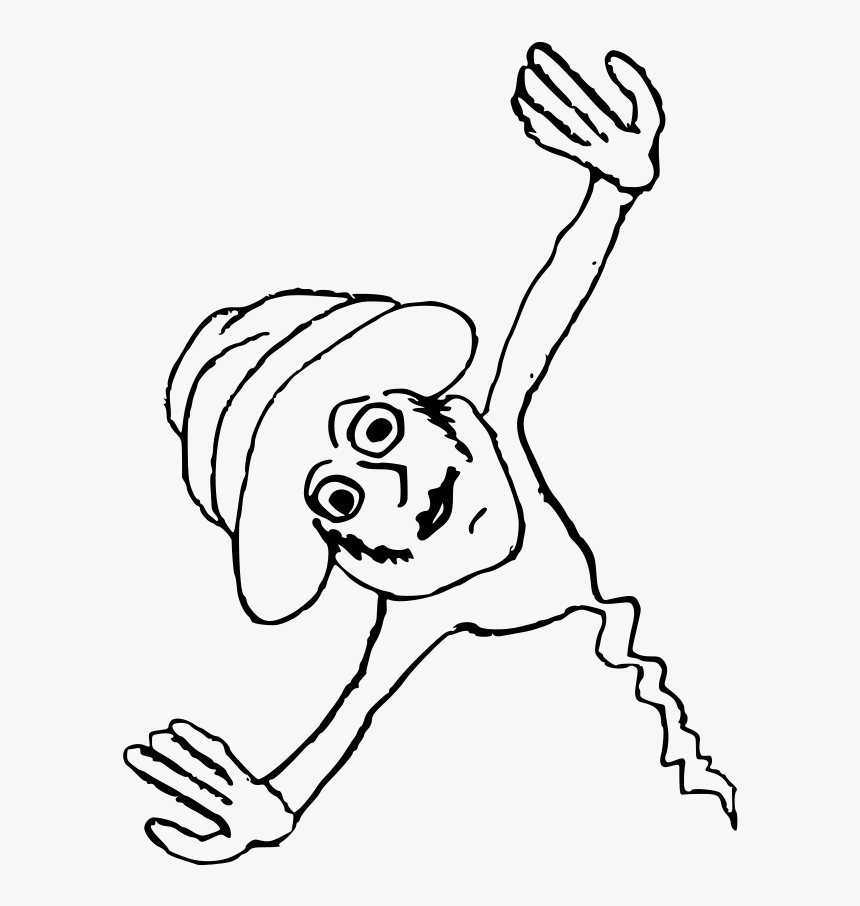 Flying Genie Clipart - Genie Flying, HD Png Download