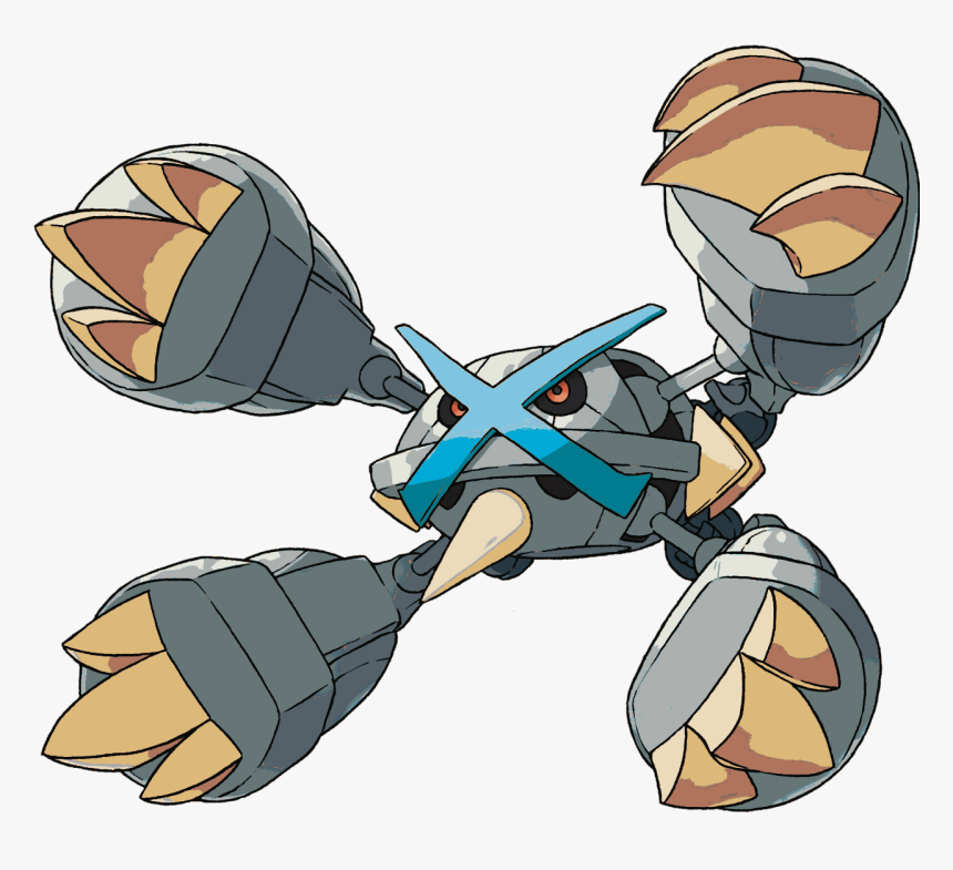 Metagross Mega Shiny - Mega Metagross Shiny Png, Transparent Png