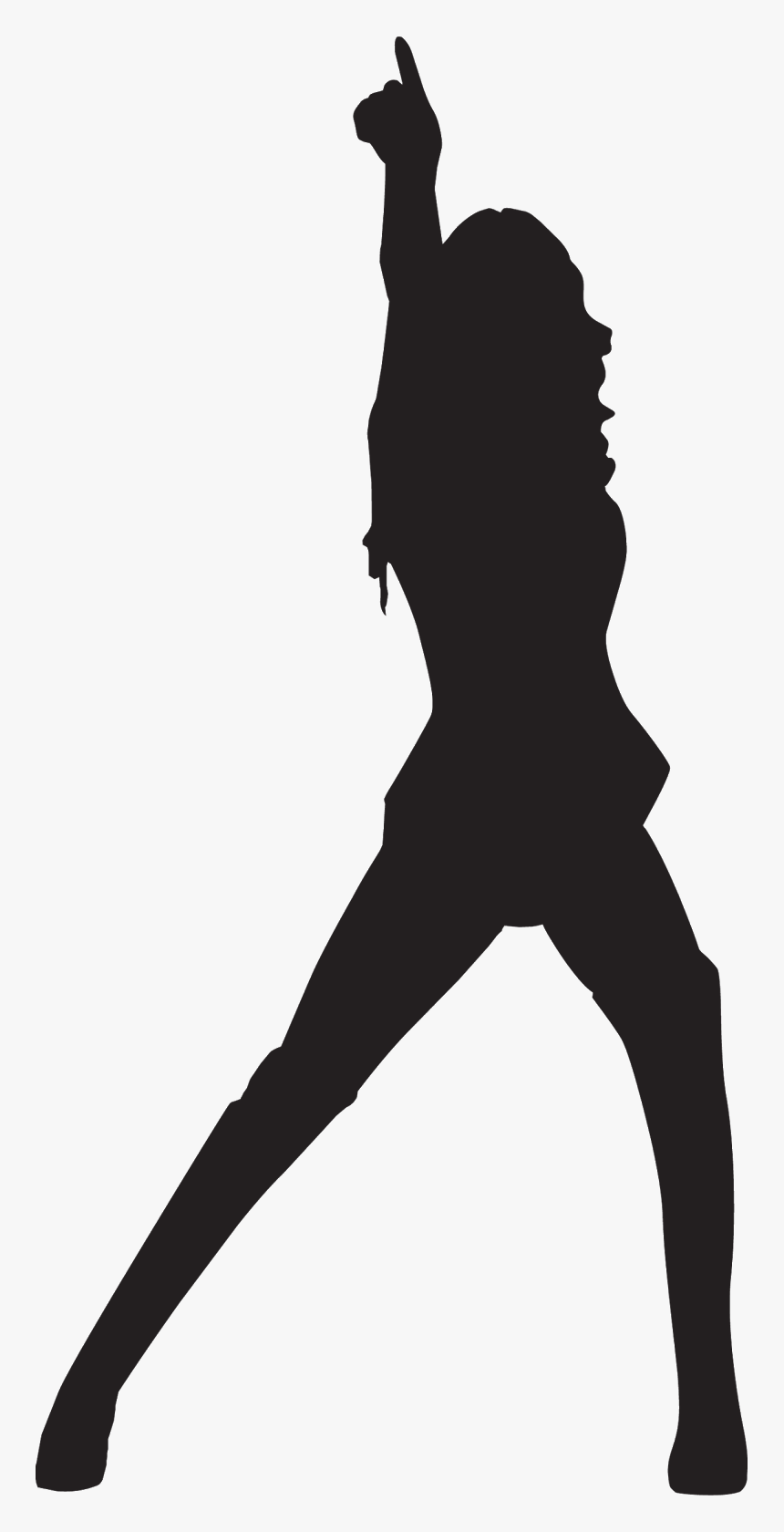 Madonna Silhouette Png, Transparent Png