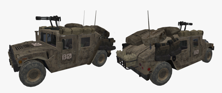 Gta Sa Humvee Minigun , Png Download - Humvee, Transparent Png