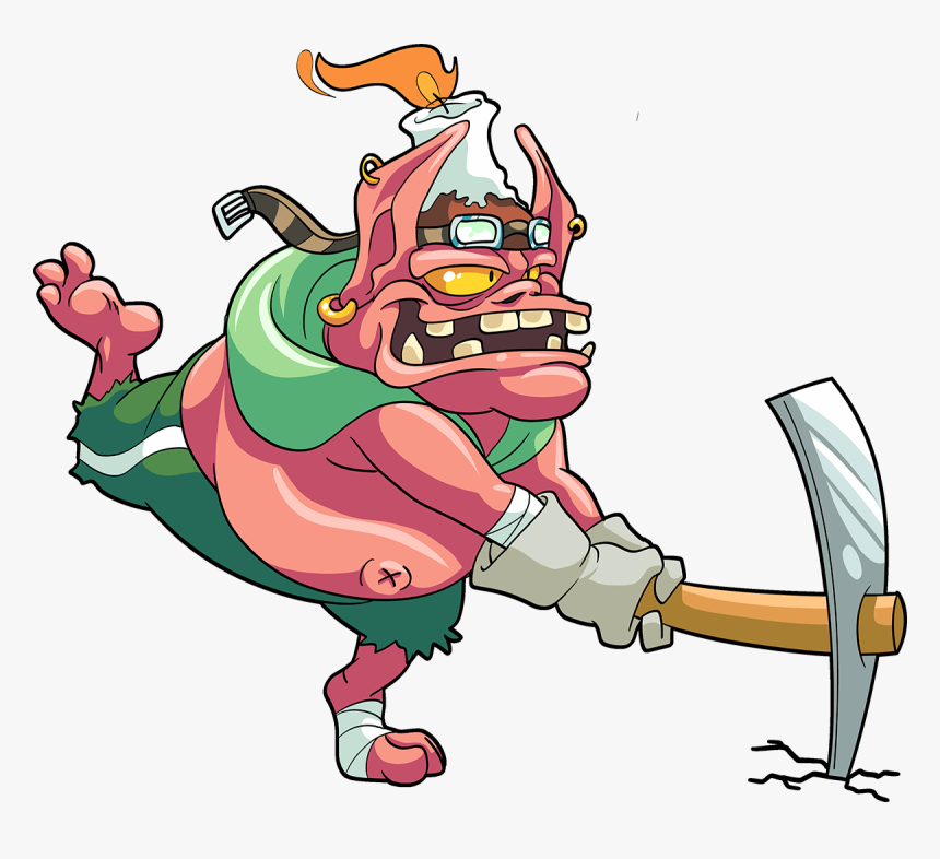 Kobold Miner - Cartoon, HD Png Download