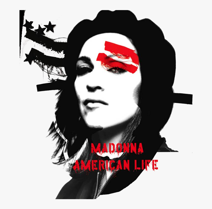 Madonna American Life Album Cover , Png Download - American Life Album Cover, Transparent Png