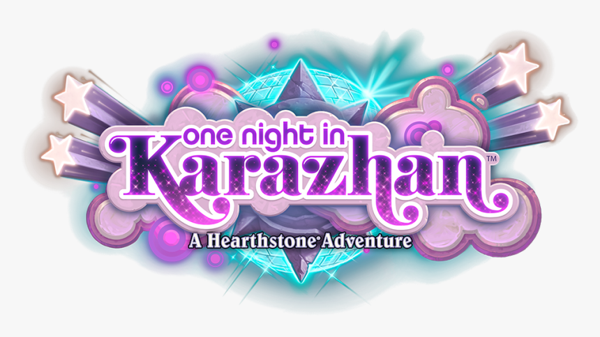 One Night In Karazhan Logo Full2 - One Night In Karazhan Logo, HD Png Download