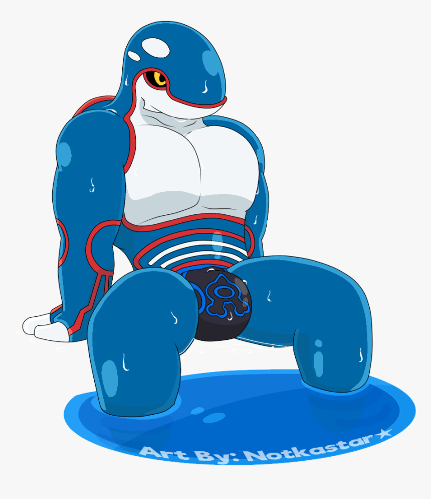Kyogre Emerges - Anthro Kyogre, HD Png Download