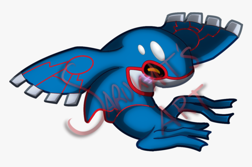 Kyogre 260523 - Cartoon, HD Png Download
