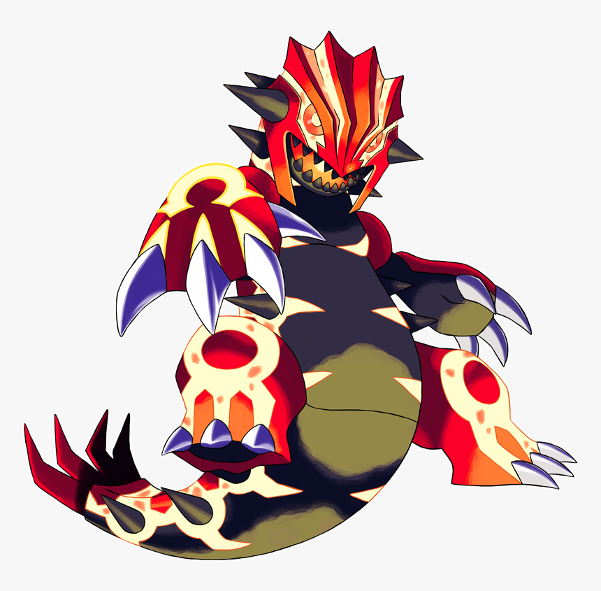 Shiny Mega Groudon, HD Png Download
