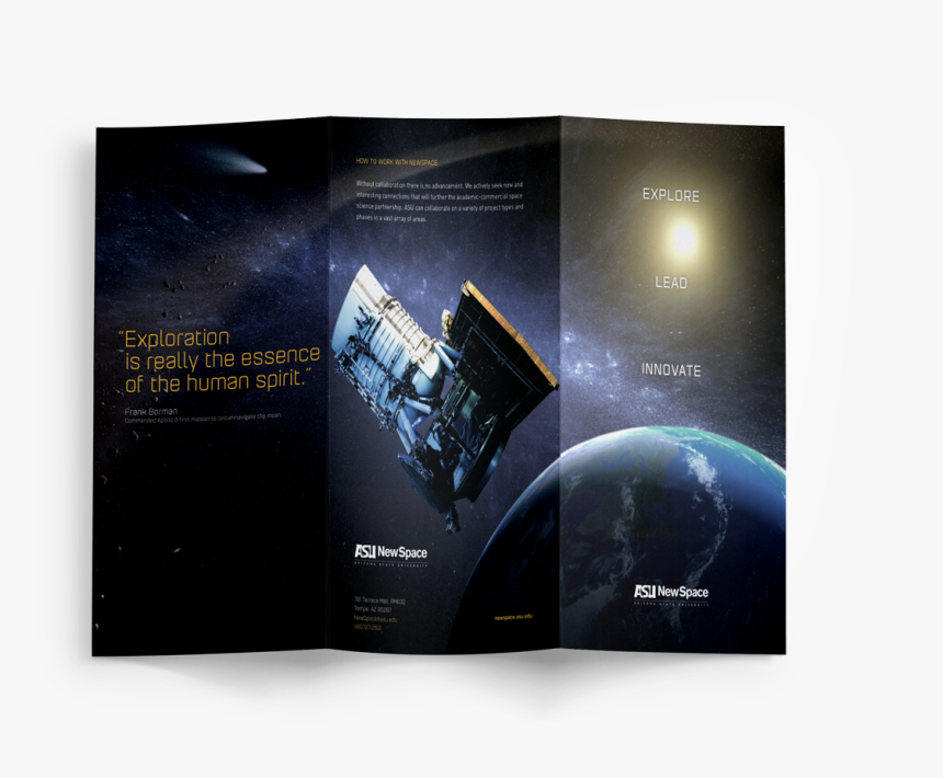 B2b Design Asu Newspace Brochure - Flyer, HD Png Download