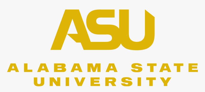 Asu Logo - Alabama State University Logo, HD Png Download