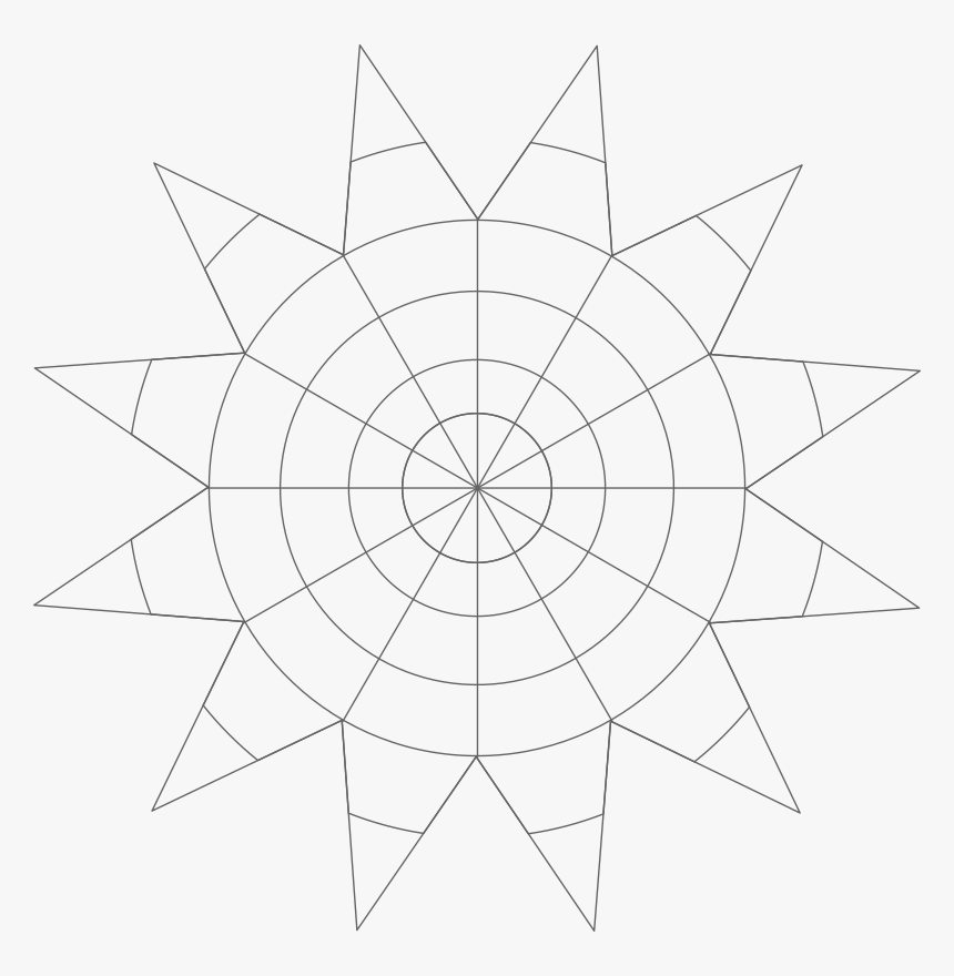 Estrela - Line Art, HD Png Download