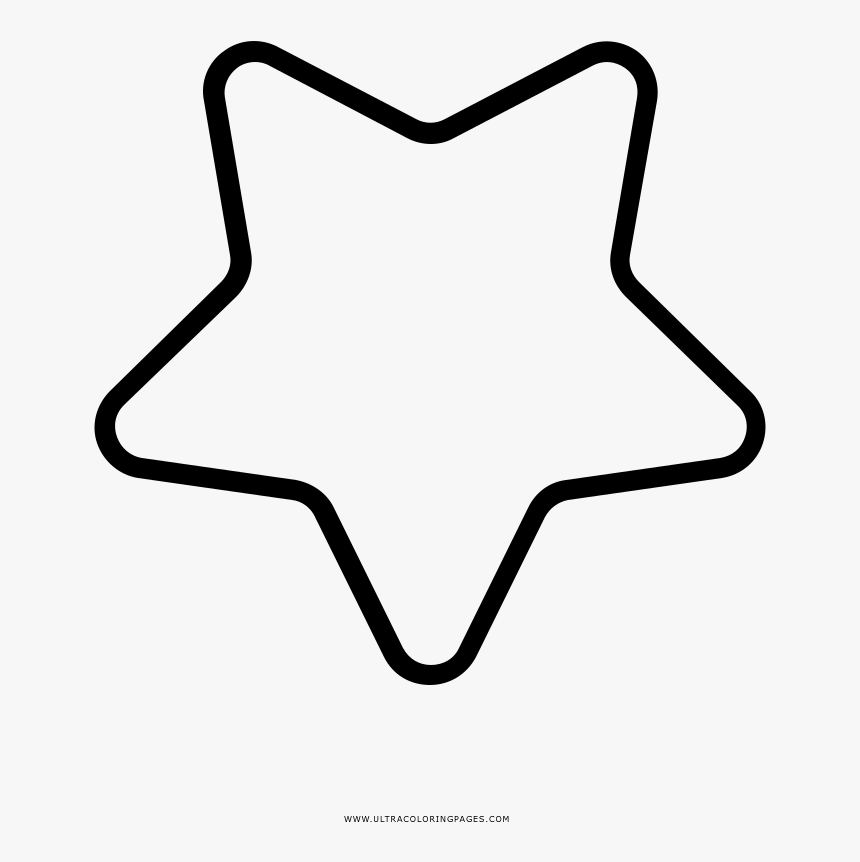 Estrela Do Mar Coloring Page, HD Png Download
