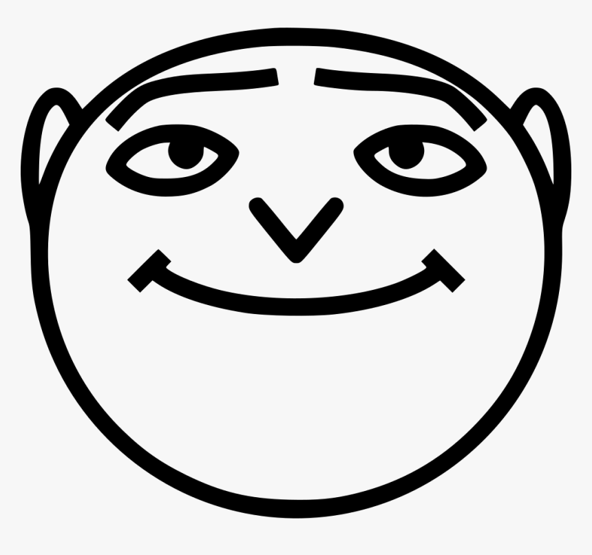 Alien Space Stupid Happy Humanoid - Icon, HD Png Download