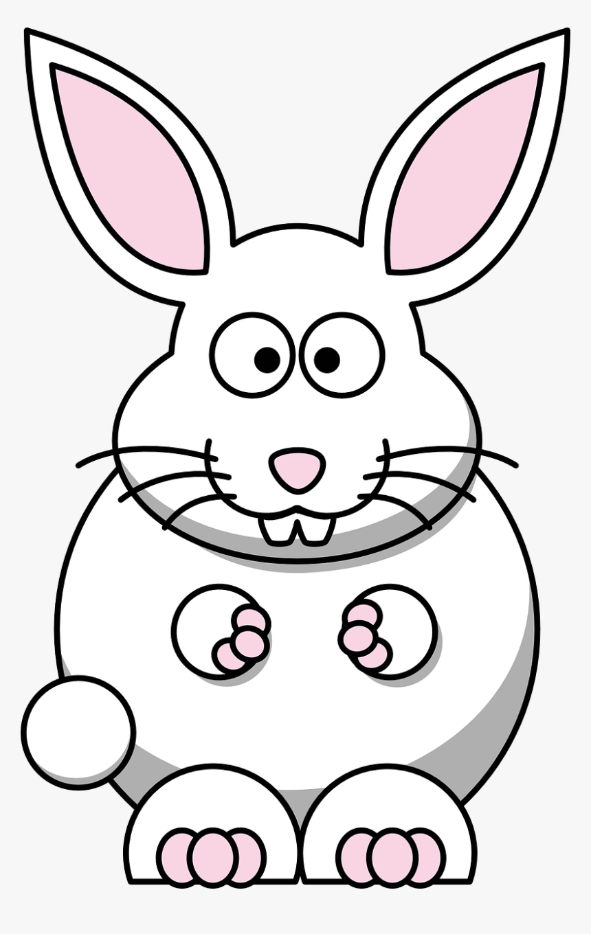 Clipart Cartoon Bunny, HD Png Download