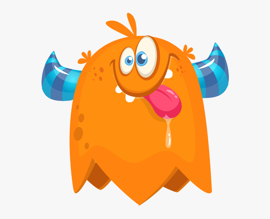 Monstruos Animados , Png Download - Monstruo Anaranjado Animado, Transparent Png