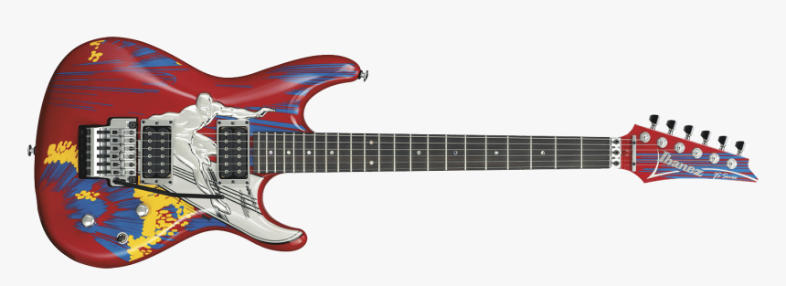 Ibanez Js20th Signature Joe Satriani Js - Joe Satriani Silver Surfer Guitar, HD Png Download