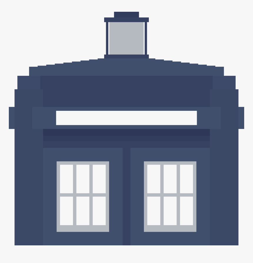 Minecraft Tardis Model, HD Png Download