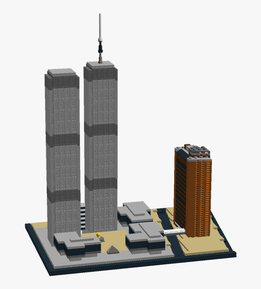 World Trade Center Png - World Trade Center Lego, Transparent Png