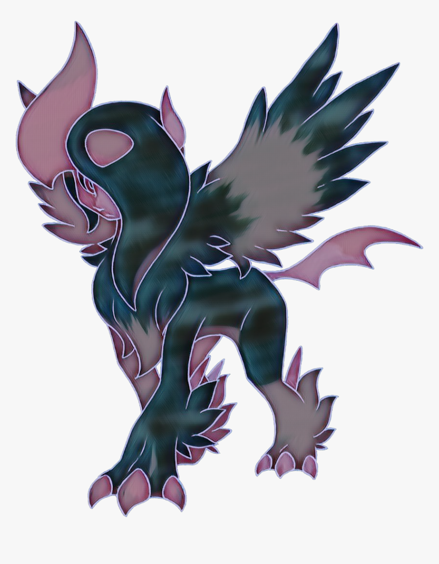 #pokemon #absol - Black Absol, HD Png Download