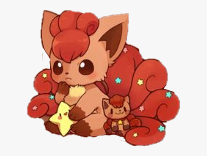 #vulpix #kawaii #pokemon - Vulpix Kawaii, HD Png Download