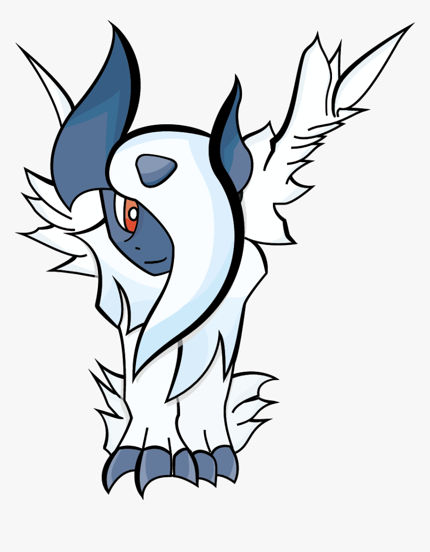 Picture Of Final Absol Y - Cartoon, HD Png Download
