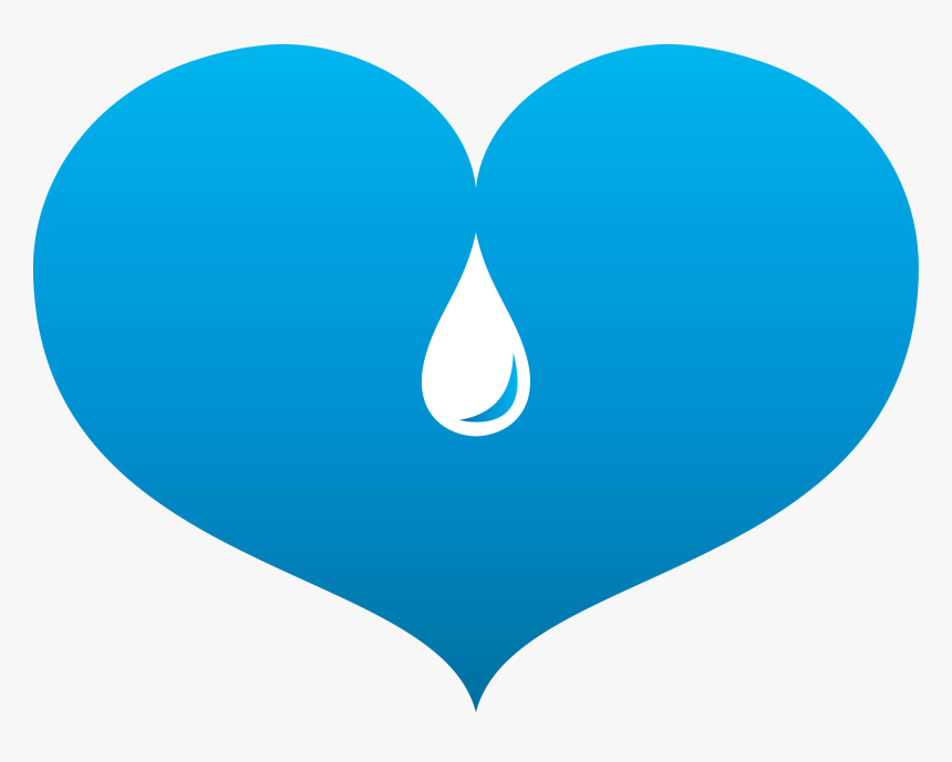 Blue Heart Vecteur - Circle, HD Png Download